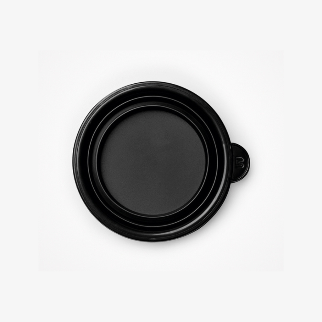 Bowl de Silicona Negro Plegable para Tinte Level 3