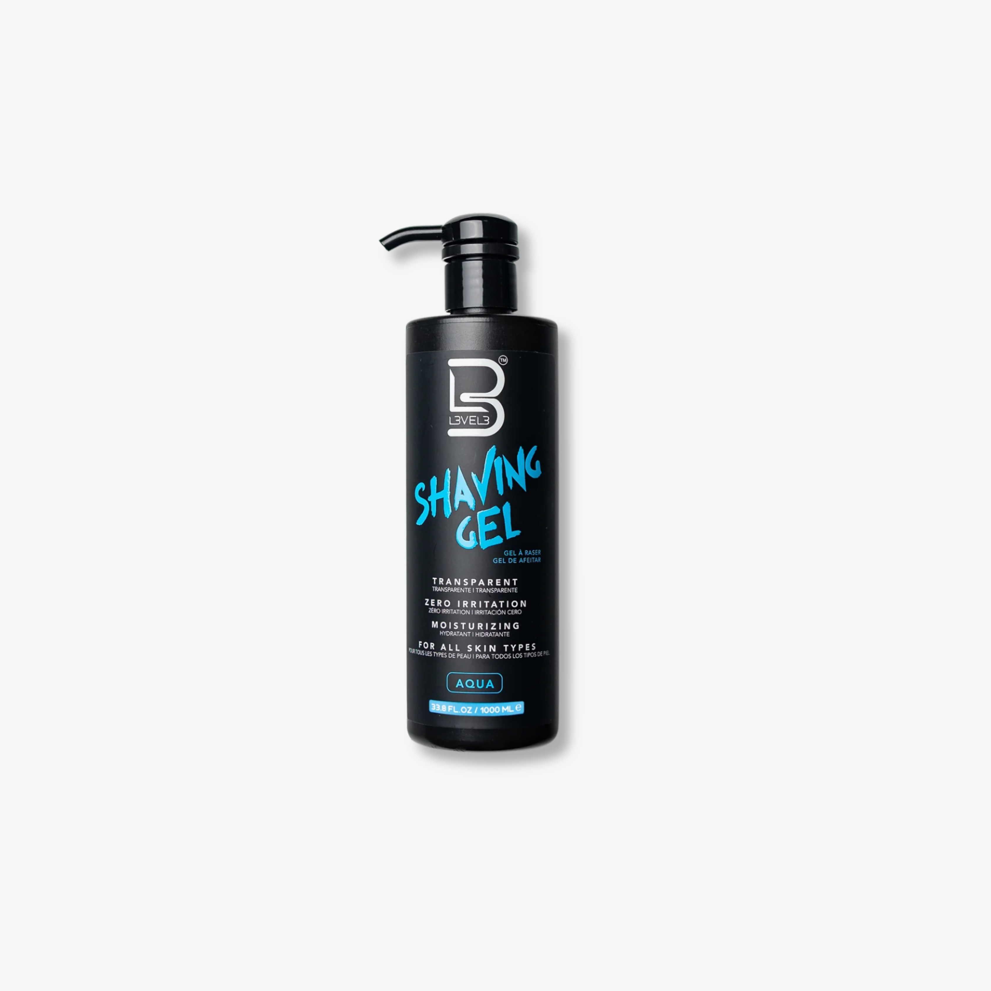Shaving Gel Transparente  – 1000 ml Level 3