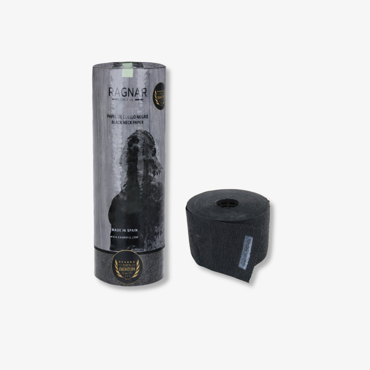 Pack 5 Rollos de Papel Negro para Cuello Ragnar