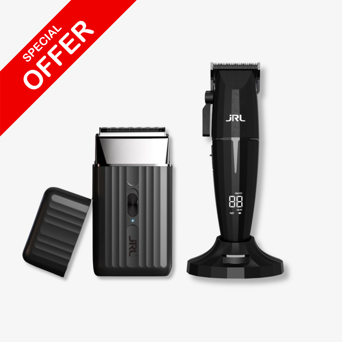 PROMOCION CLIPPER Y SHAVER NEGRA ONYX JRL