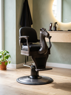 Sillón Infantil Child Horse en una barbería
