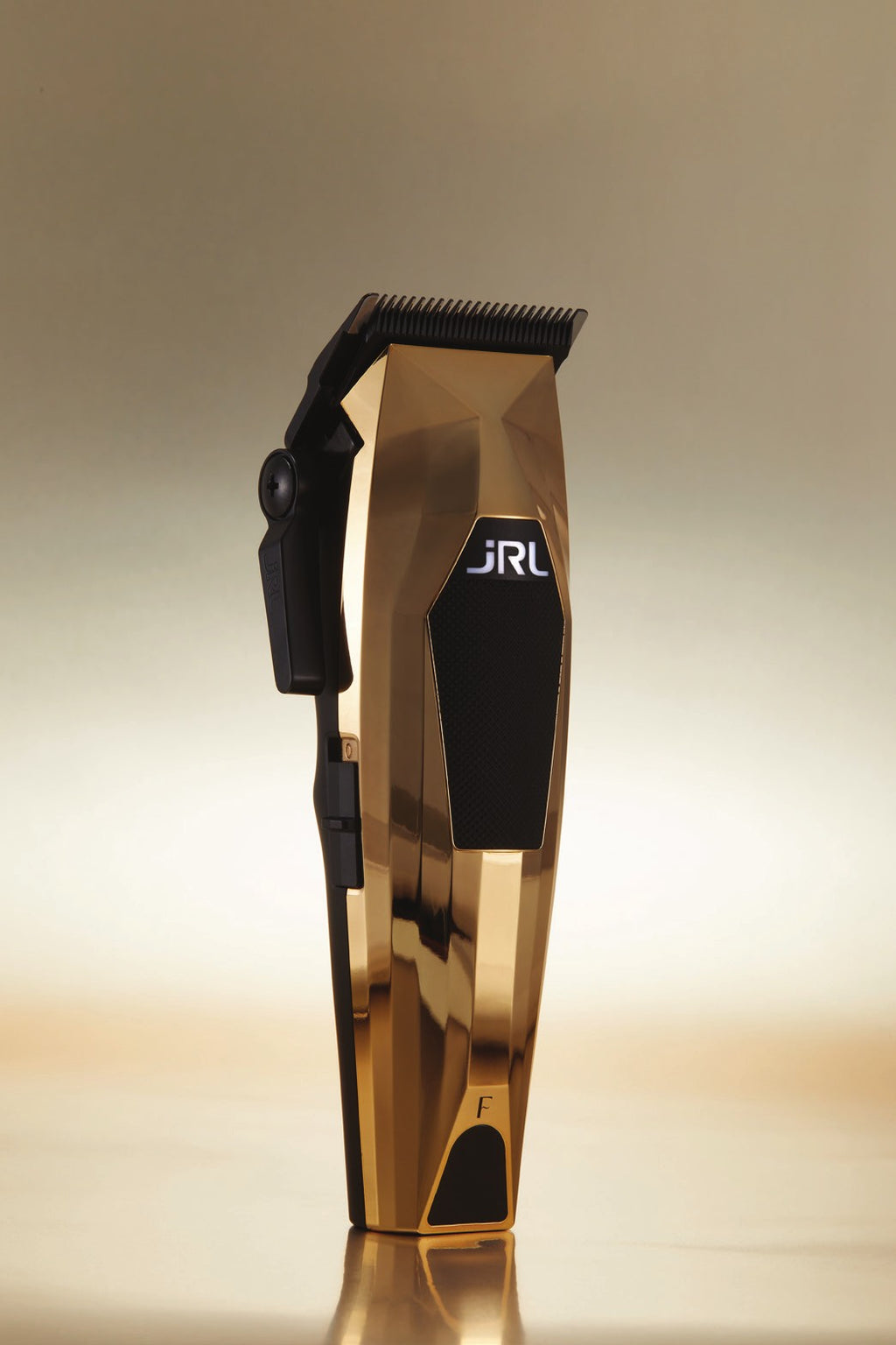 Clipper JRL 3000C Gold, vista en perfil con palanca de ajuste zero-gap