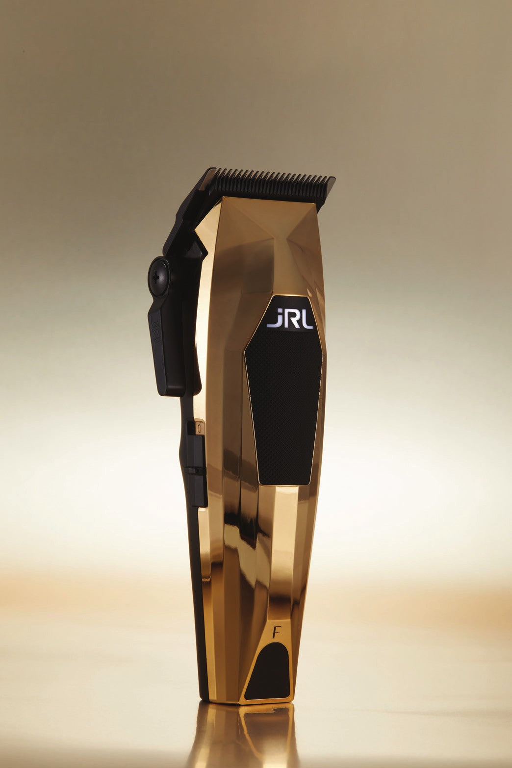 Clipper JRL 3000C Gold, vista en perfil con palanca de ajuste zero-gap