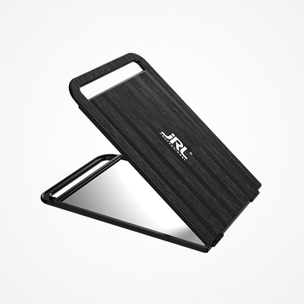 Espejo plegable JRL Vista Duo negro abriéndose