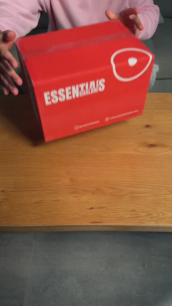 Unboxing de un pedido de Essentials