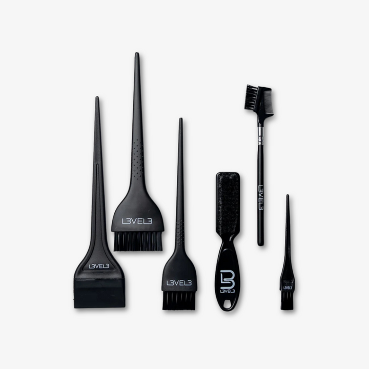 Tint Brush Set – Pack de 6 paletinas para aplicar tinte Level 3