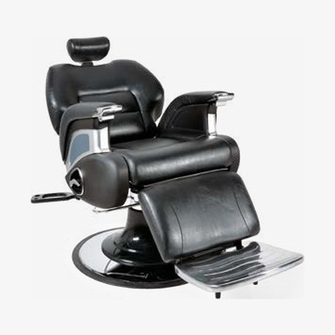 Sillón de Barbero Argos · Negro